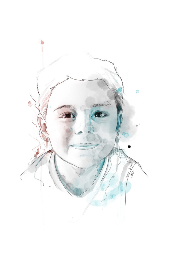 portrait Ezio en 2019 - 5 ans - portrait - 2010 - durisotti - vivien - design - experience - durisotti vivien