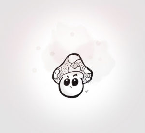 27 juillet 2021 - mushroom 7 !!! - durisotti - design - experience - un - jour - un - dessin - dessin - vivien - durisotti - design - experience - un - jour - un - dessin