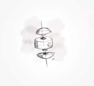 26 janvier 2021 - projet billard - éclaté - durisotti - design - experience - un - jour - un - dessin - dessin - vivien - durisotti - design - experience - un - jour - un - dessin