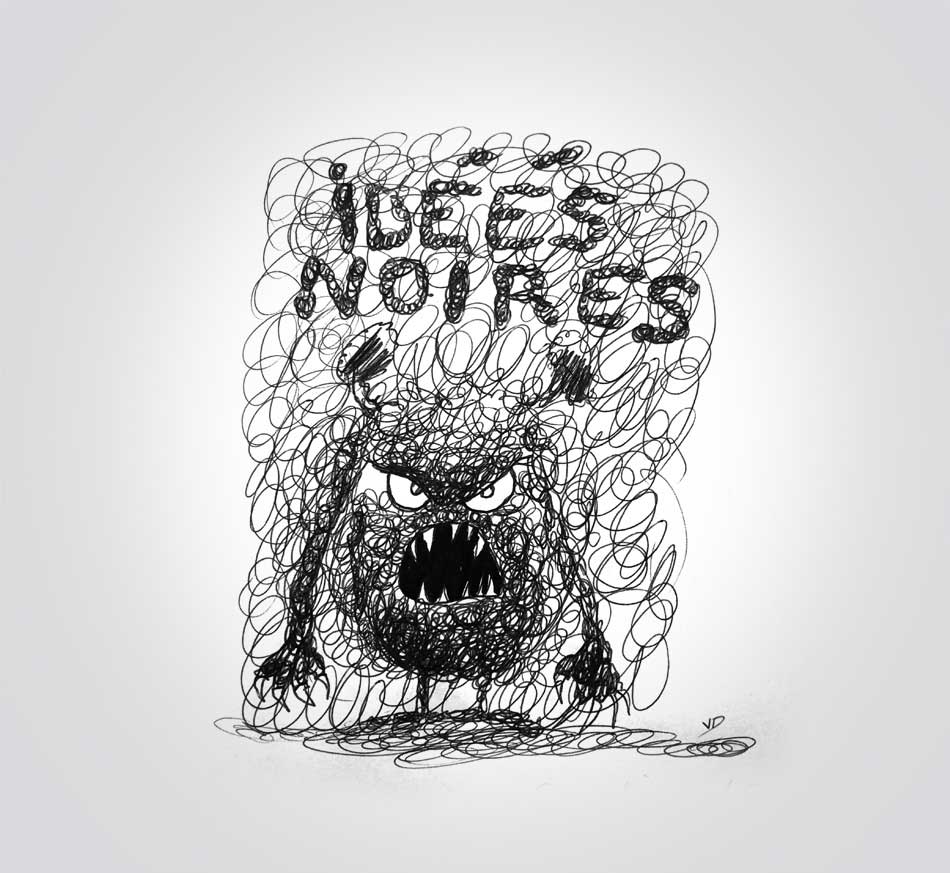 samedi 21 décembre - idées noires - dessin - vivien - durisotti - design - experience - un - jour - un - dessin