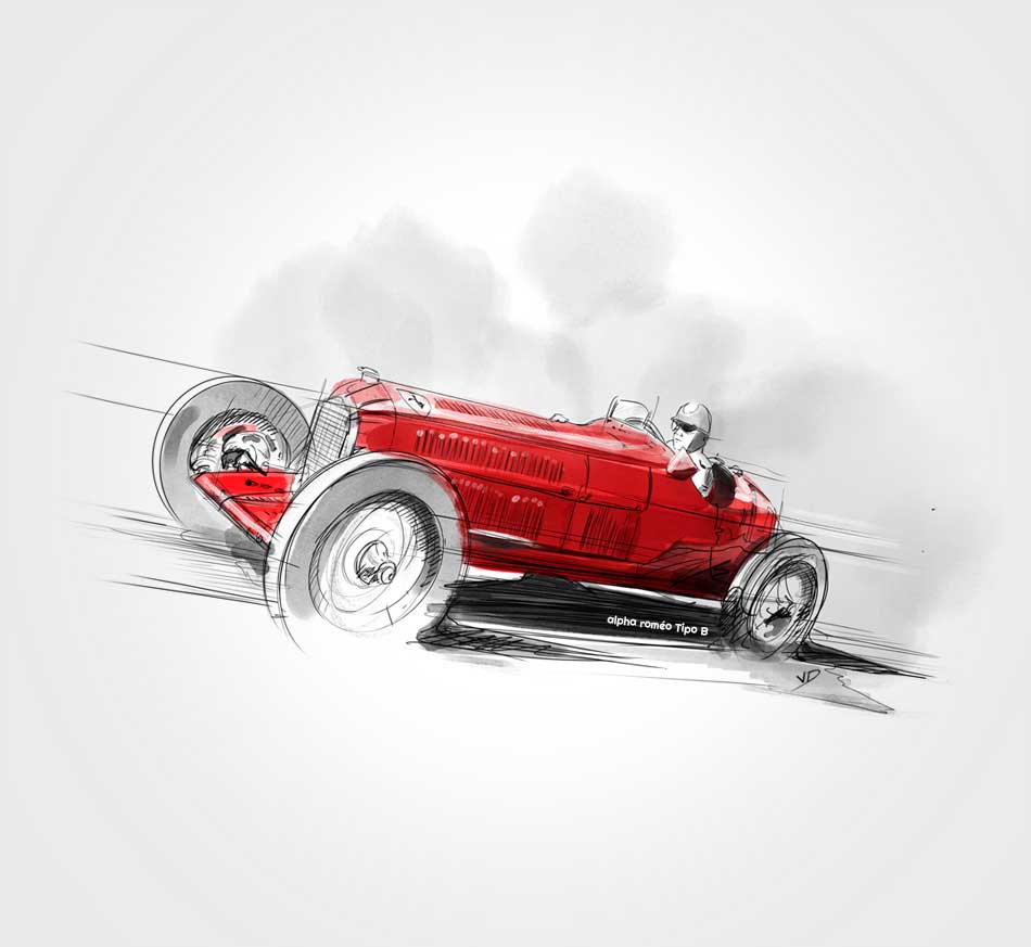 Alfa-Romeo Tipo B / P3 Monoposto - 1932