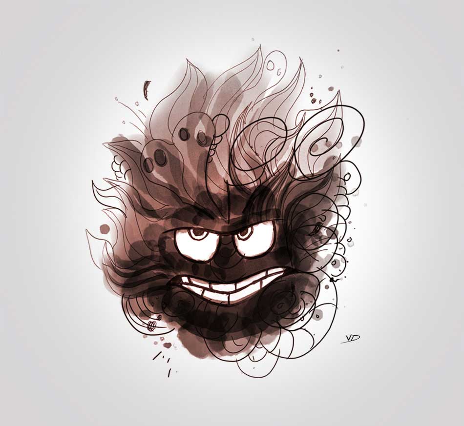 08 octobre 2019 - très en colère !!! - dessin - vivien - durisotti - design - experience - un - jour - un - dessin