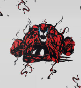 Marvel - Carnage - feutre - 1997